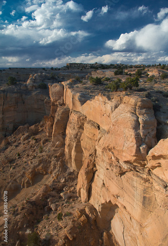 Cliffs off Highway 371 in Farmington, NM