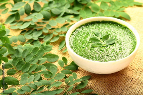 Diet food- moringa oleifera soup 