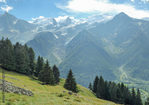 European mountains of the Alps