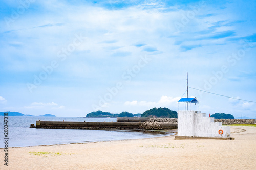 海岸の監視台