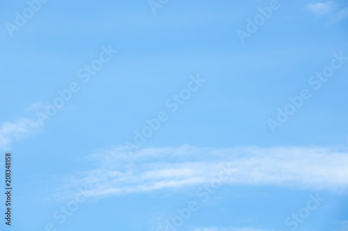 Solf blue sky background