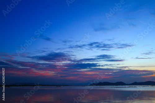 Beautiful sky at twilight time © YODCHAI