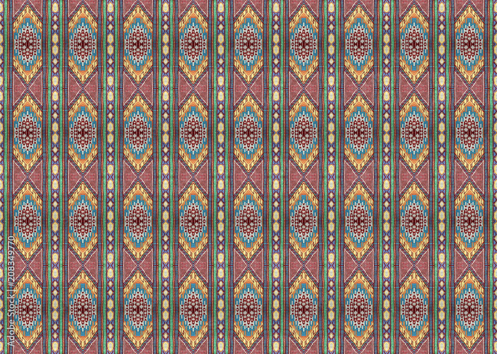Fabric seamless pattern texture background.