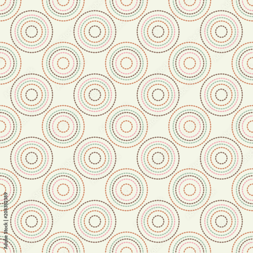 Polka dot seamless pattern. Texture of drops and dots. Halftone. Geometric background. Scribble texture. Тextile rapport. 