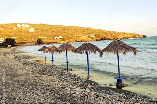 Giannaki bay, Tinos island, Greece.
