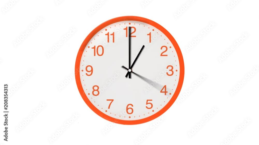 Animated Clock, Twenty Four Hour, Loopable. Includes Alpha Channel, Easy to Use Animated Clock, Twenty Four Hour, Loopable. Includes Alpha Channel, Easy to Use
