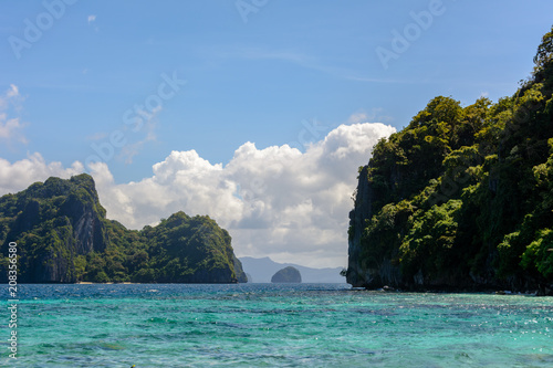 Islands in the sea. El Nido Palawan, Philippines