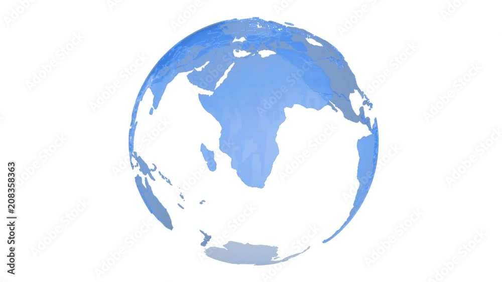Digital Spinning Earth Globe. Transparent. Looped. Alpha Channel Included. Digital Spinning Earth Globe. Transparent. Looped. Alpha Channel Included.