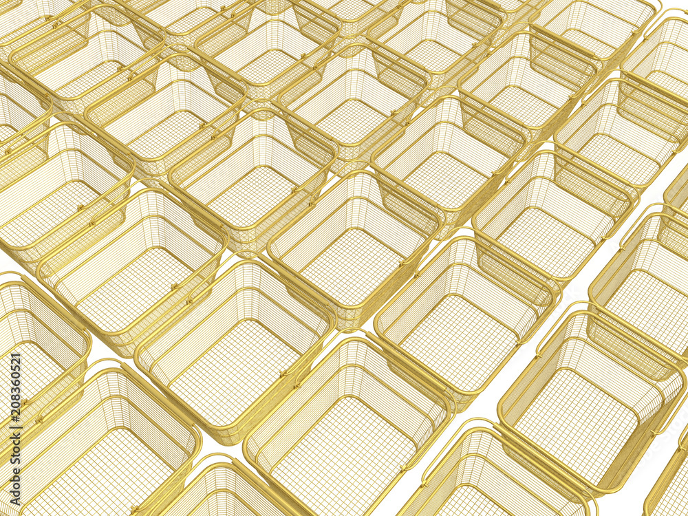 Fototapeta premium Shop baskets