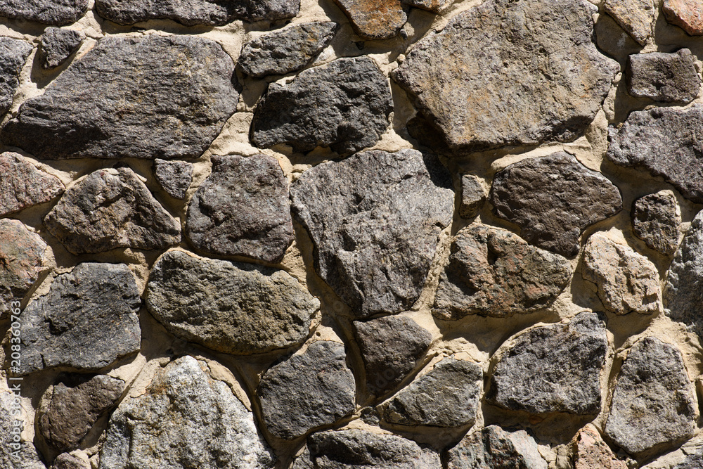 full frame image of stone wall background