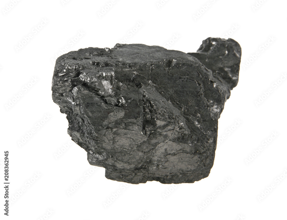 coal isolated on white background coal isolated on white background