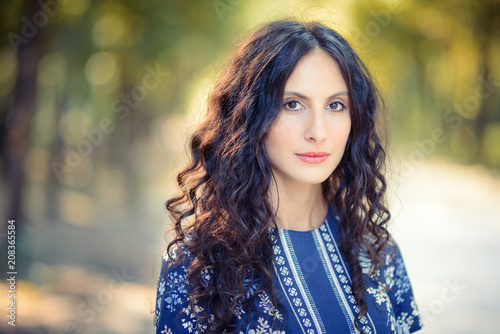 Принти на полотні Portrait of young lady