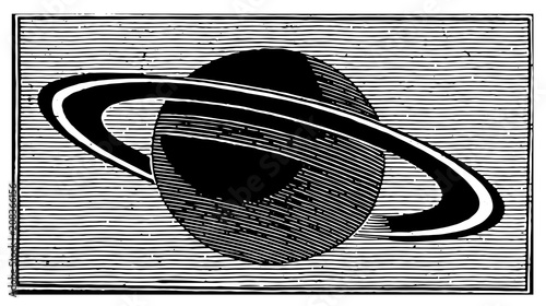 Planet Saturn #vector