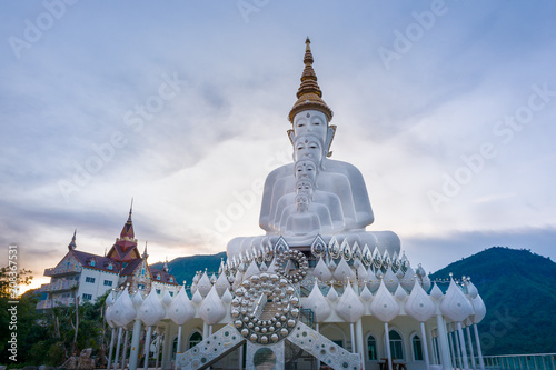 Wat Pha Sorn Kaew or Wat Phra Thart Pha Kaew is a buddhist monastery and temple in Khao Kho, Phetchabun, Thailand photo