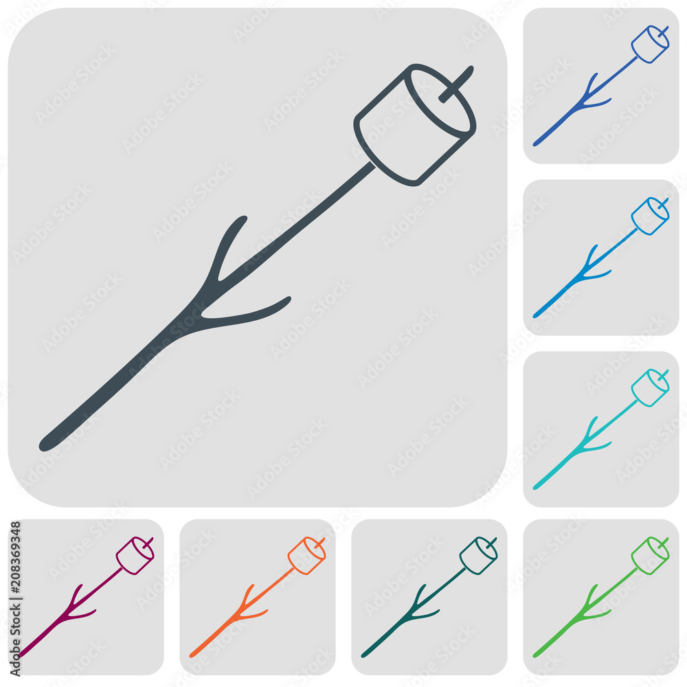 Zephyr on skewer icon Zephyr on skewer icon