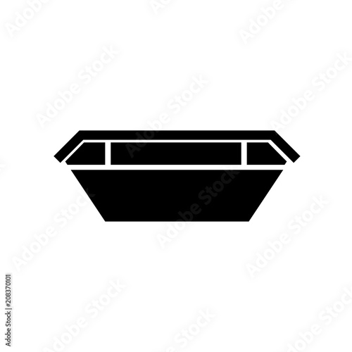Waste skip bin