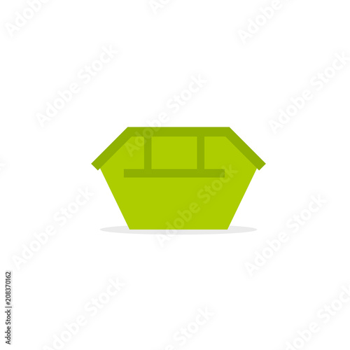 Green waste skip bin