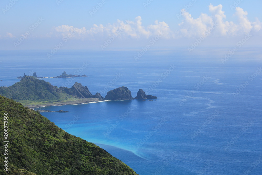 Beautiful sea and mountain views at Lanyu , Orchid island, Taitung, Taiwan. Beautiful sea and mountain views at Lanyu , Orchid island, Taitung, Taiwan.