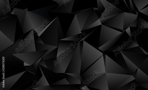 Low-Poly triangular background