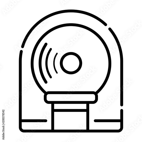 Tomography Icon vector