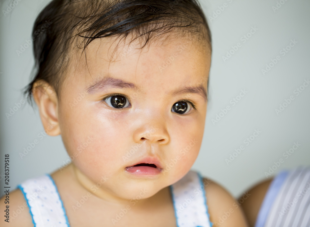 close up Thai baby, chiangmai Thailand close up Thai baby, chiangmai Thailand