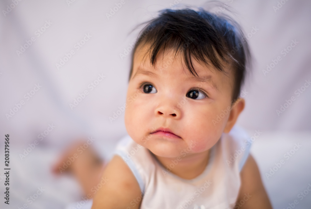 close up Thai baby, chiangmai Thailand close up Thai baby, chiangmai Thailand