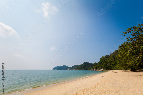 Fototapeta Naklejka Na Ścianę i Meble -  Pasir Bogak beach on Pangkor