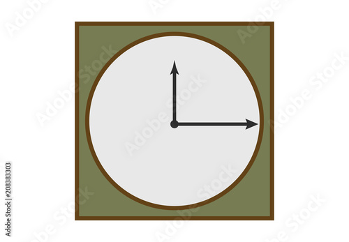 Relojes sobre fondo blanco.