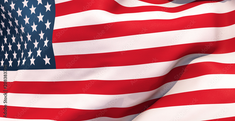 USA flag texture. US. 3d render USA flag texture. US. 3d render