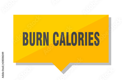 burn calories price tag