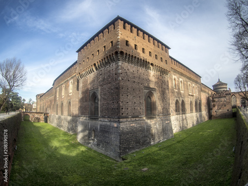Milan, the castle