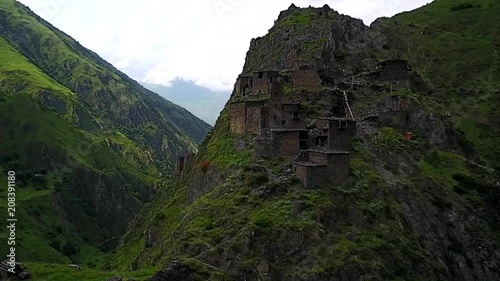 Georgia - Mutso Castle - Tusheti by drone photo