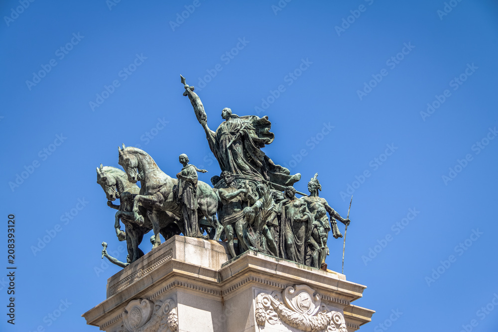 Foto de Monumento De Marshal Que Proclamou A República Do Brasil e mais  fotos de stock de Brasil - iStock