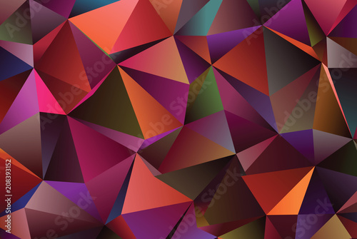 Abstract vector  polygonal  background. Low poly triangular pattern. The best graphic resourse for your design works.Modern abstract  colorful background  with a beautiful  illustaration.