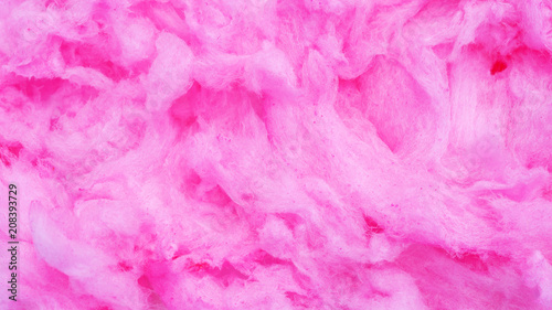 Close up of pink cotton candy for a background.