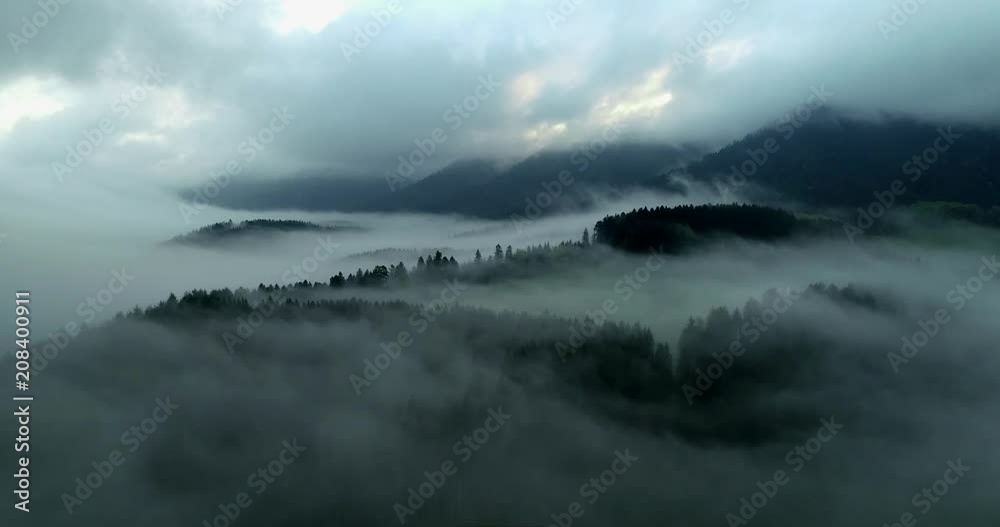 Nebel über dem Schwarzwald
