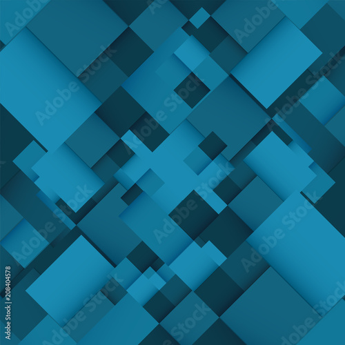 Abstract background with colorful squares. Business design template. Vector