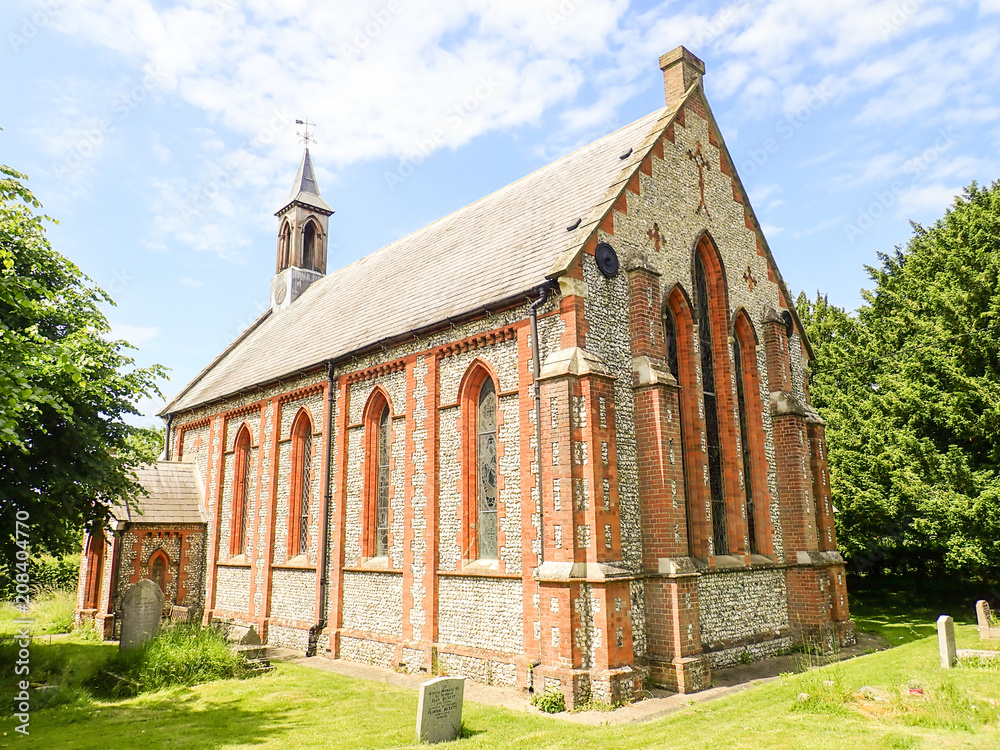 St. Mary Magdalene Church, Flaunden, Hertfordshire, England, UK