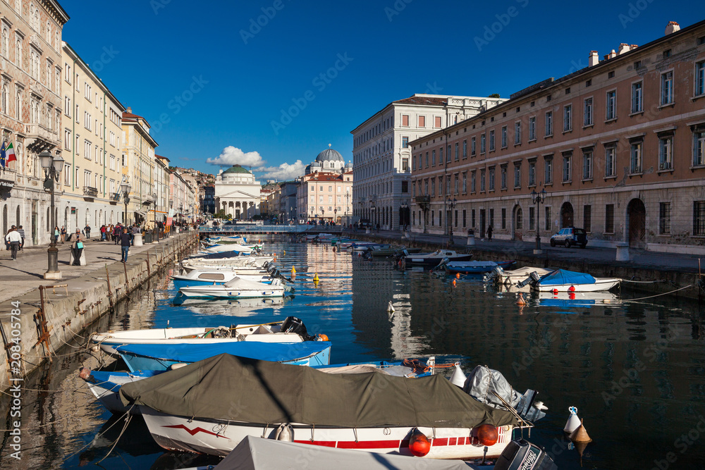 Canal Grande, Trieste, Friuli Venezia Giulia, Italia