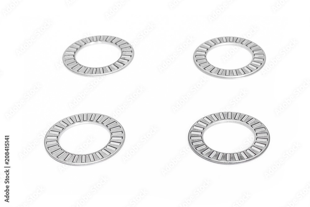 Bearings for industry isolated on white background. Bearings for industry isolated on white background.