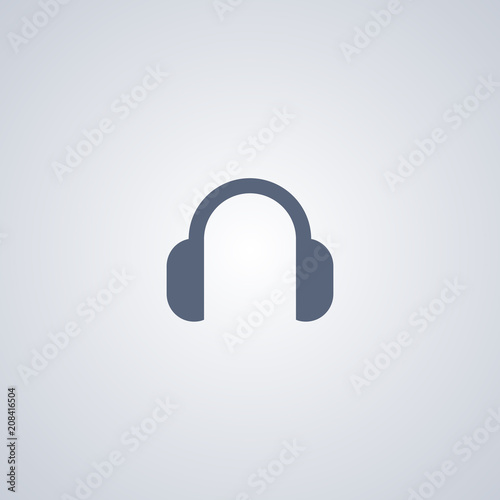 Headphones icon, Headphone icon