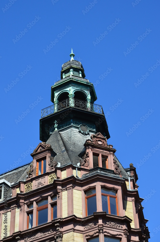 Old traditional buildings in Frankfurt Old traditional buildings in Frankfurt