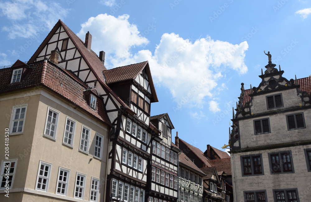 Fototapeta premium Fachwerk in Hannoversch Münden