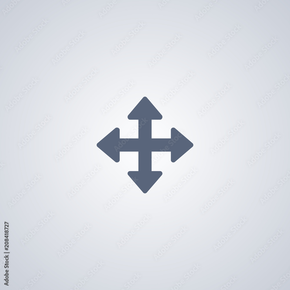 Crossroads icon, arrow icon Crossroads icon, arrow icon