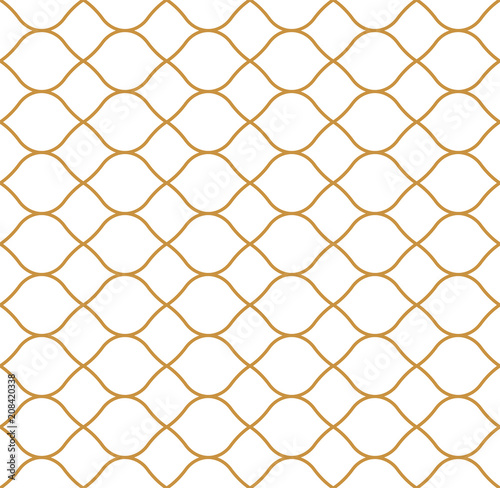 Abstract Geometric Pattern. Vector Seamless Background.