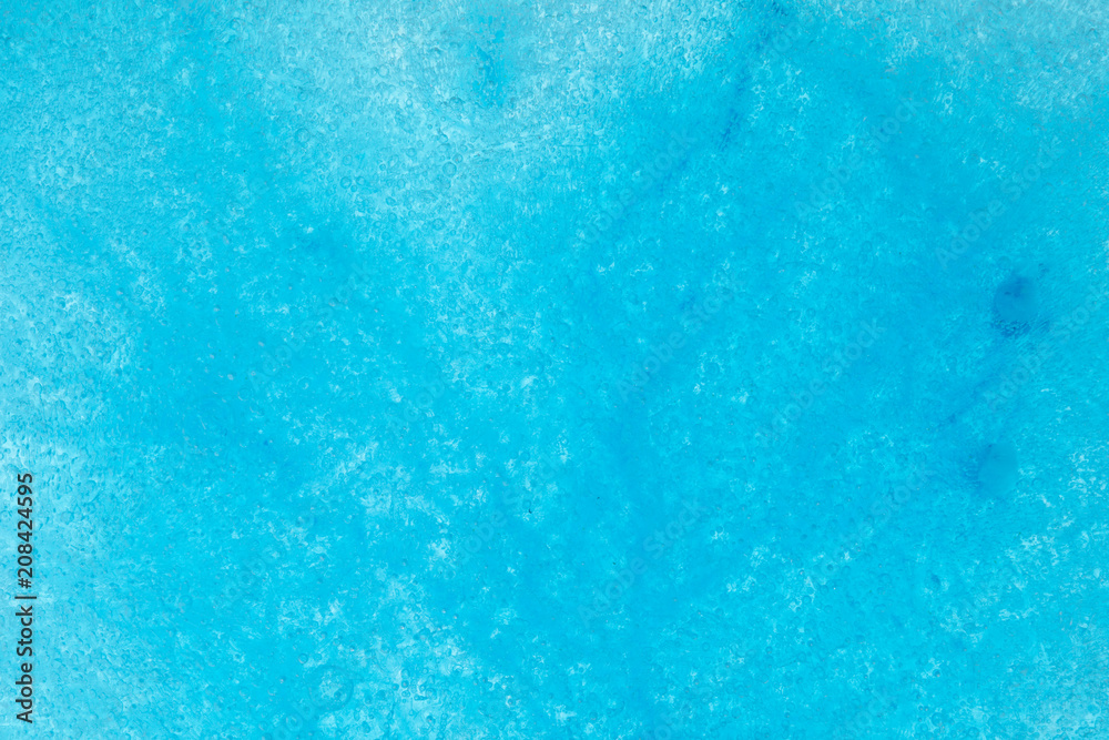 Winter blue ice texture