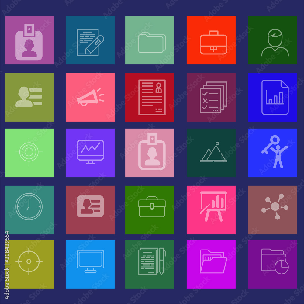 Set of business and finance icons.Trendy flat line icon pack .Vector illustration Set of business and finance icons.Trendy flat line icon pack .Vector illustration