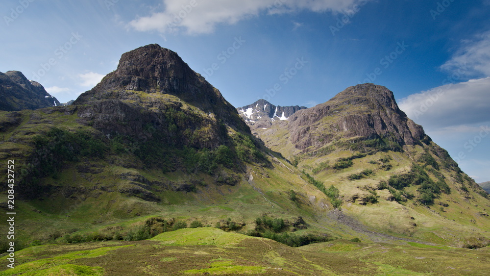 Summer in Glen Coe, Scotland