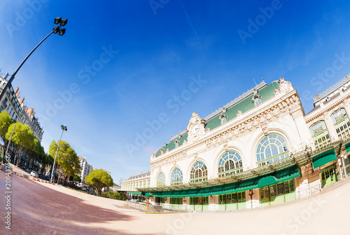 Gare des Brotteaux old railway station in Lyon photo