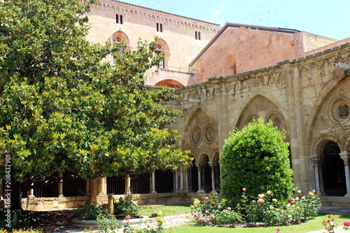 Summer at the Cathedral of Tarragona in Catalunya  Spain